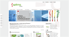 Desktop Screenshot of optimagrupo.es