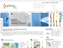 Tablet Screenshot of optimagrupo.es